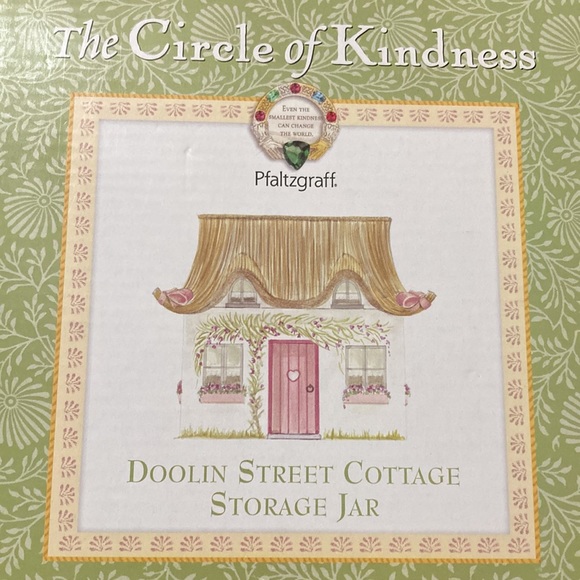 CIRCLE OF KINDNESS DOOLAN STREET COTTAGE STORAGE JAR - Picture 9 of 16